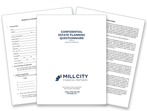 Estate Planning Questionnaire - Single Individuals