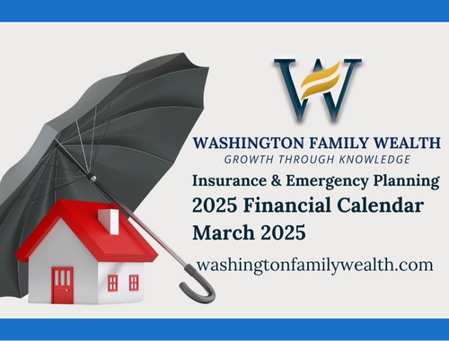 March: Insurance & Emergency Planning