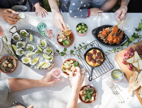 Connection with Food & Community