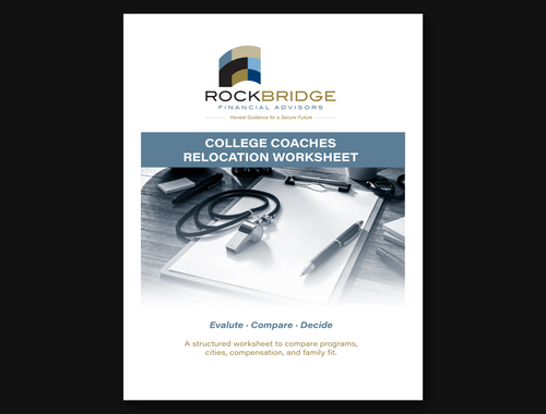 College Coaches Relocation Worksheet