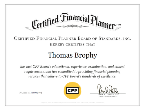 CERTIFIED FINANCIAL PLANNER™