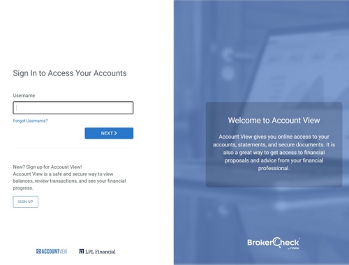 Account View