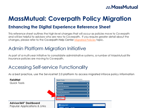 Coverpath Policy Migration