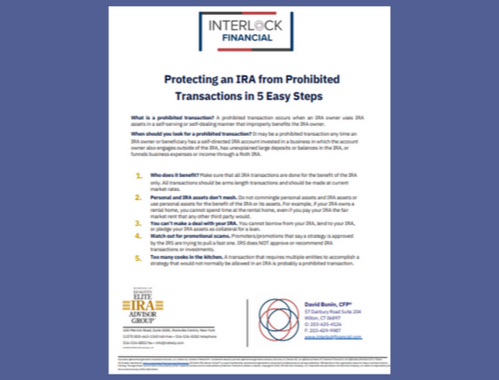 Protecting an IRA From Prohibited Transactions in <br/>5 Easy Steps