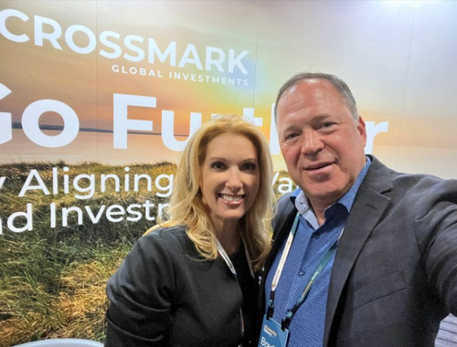 Brad with Victoria Fernandez, CFA and Chief Market Strategist for Crossmark Global Investments