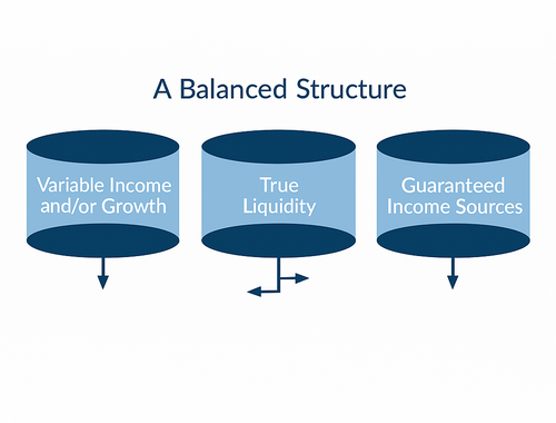 Balanced Structure for Distribution Income