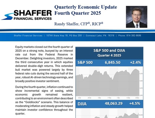 Quarterly Economic Update <br/>Fourth Quarter 2025
