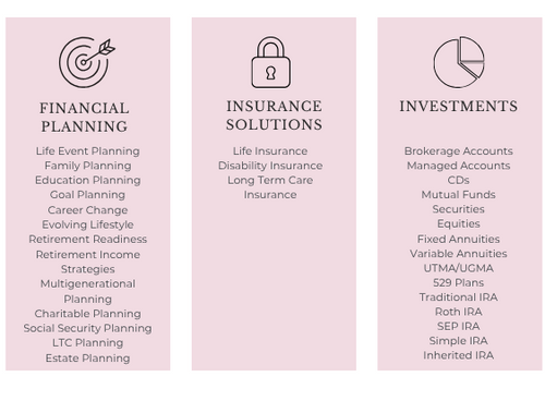 WHAT WE OFFER