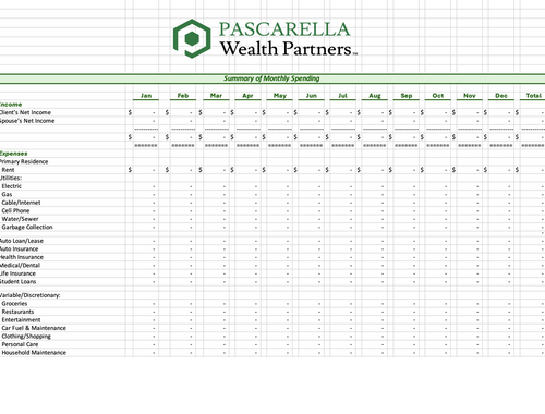 Monthly Spending Tracker