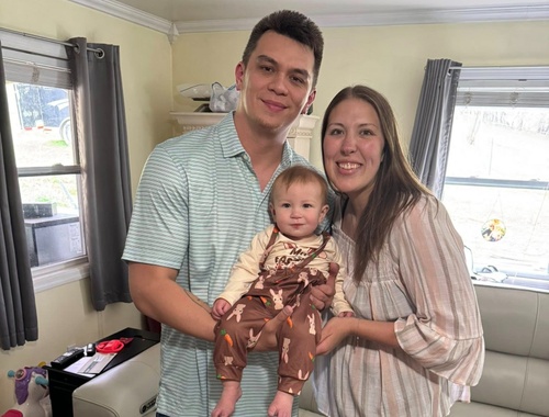 Kaitlyn, Nick, and Kai