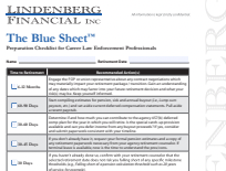 The Blue Sheet Checklist
