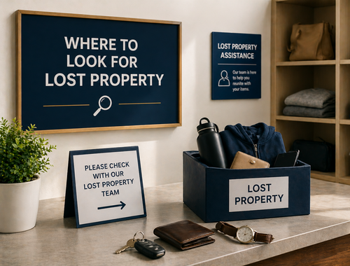 Where to look for Lost Property
