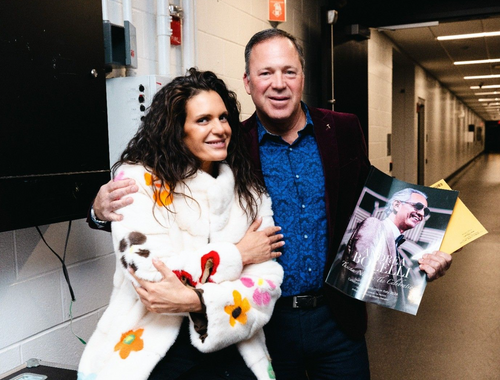Brad and Veronica Bocelli.