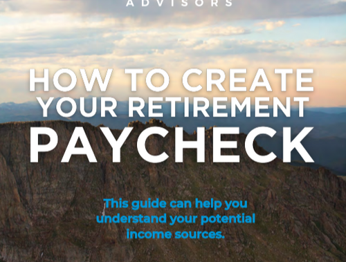 How To Create Your Retirement Paycheck