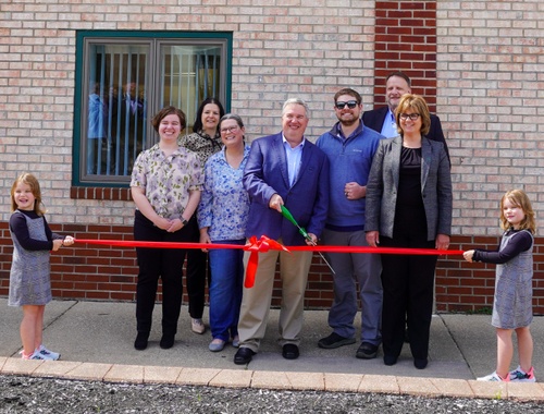 Ribbon Cutting for new Wolf Financial Advisory Office in Downtown St. Joseph, MI