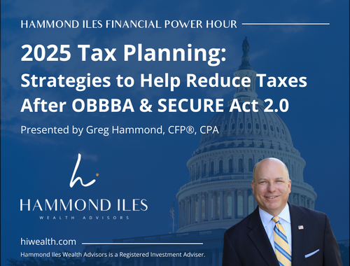 2025 Tax Planning: Strategies to Help Reduce Taxes