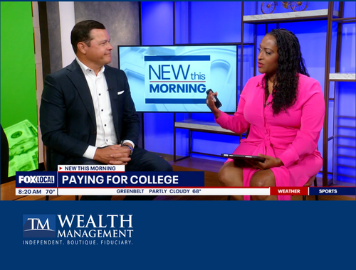 Thomas R. Seneca on Fox 5: Managing College Costs