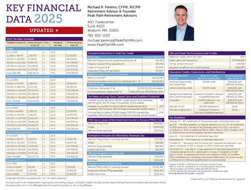 2025 Key Financial Data