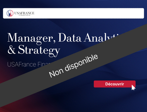 Manager, Data Analytics & Strategy