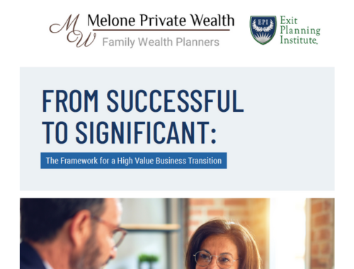 From Successful to Significant: The Framework for a High Value Business Transition
