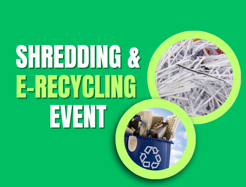 2026 shredding & E-Recycling Event
