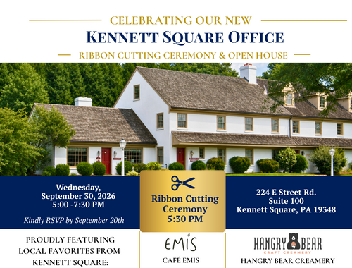 Exciting News! We’re Expanding In Kennett Square, PA!