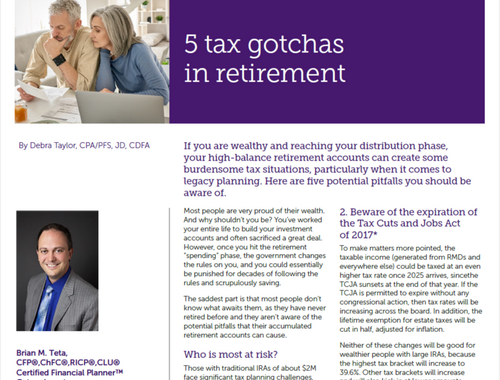 5 Tax Gotchas in Retirement