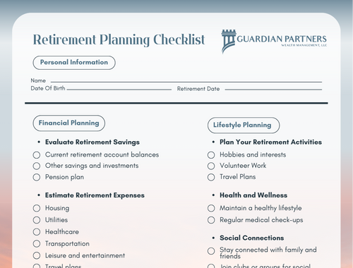 Retirement Planning Checklist