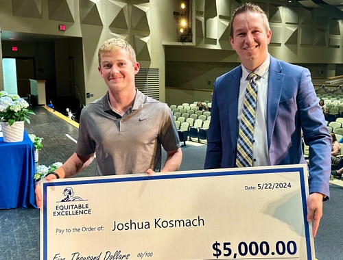 Congratulations to Joshua Kosmach! 