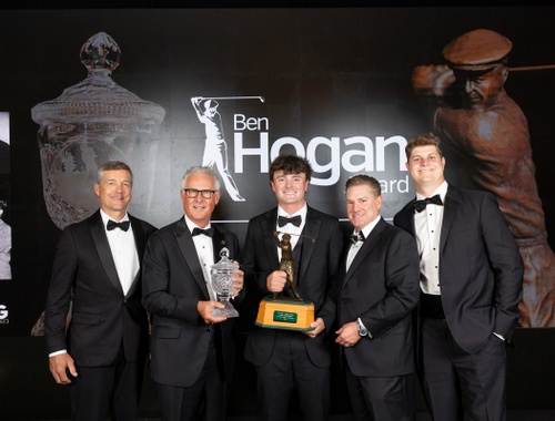Luke Clanton Wins Ben Hogan Award! 