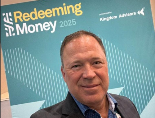 Brad at the 2025 Kingdom Advisors Annual Conference