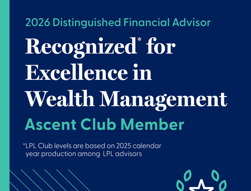 Gary Blount Recognized in LPL Financial’s 2026 Ascent Club