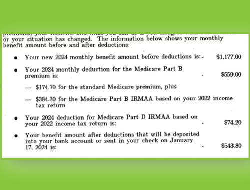 The IRMAA Income Threshold Brackets work like a cliff rather than a gradual slope