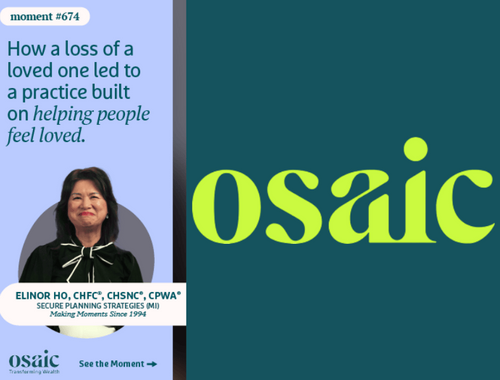 Osaic's 'Moments That Matter'