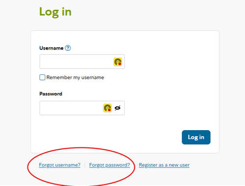 Reset Your Password