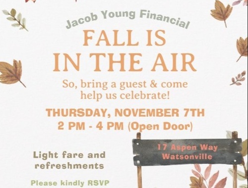Fall is in The Air Open House