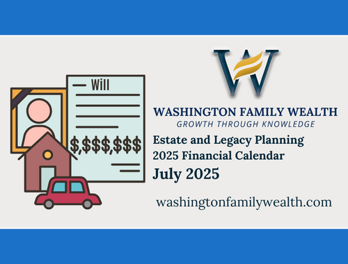 July - Estate and Legacy Planning