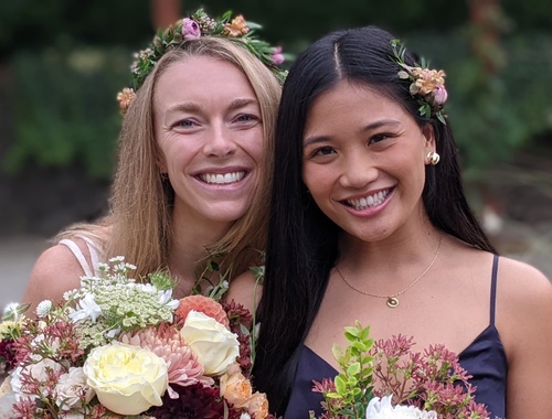 Olivia’s sister got married!