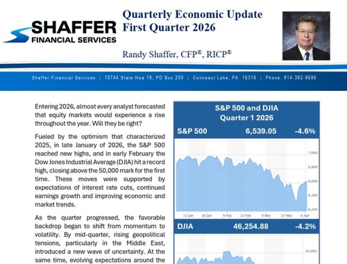 Quarterly Economic Update <br/>First Quarter 2026