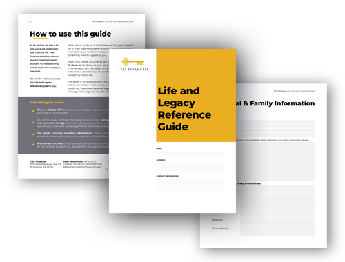 One Document. Peace of Mind for Your Family.