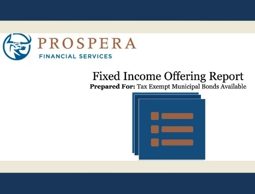 Tax Exempt Muni Bonds 