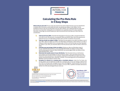 Calculating the Pro-Rata Rule in 5 Easy Steps