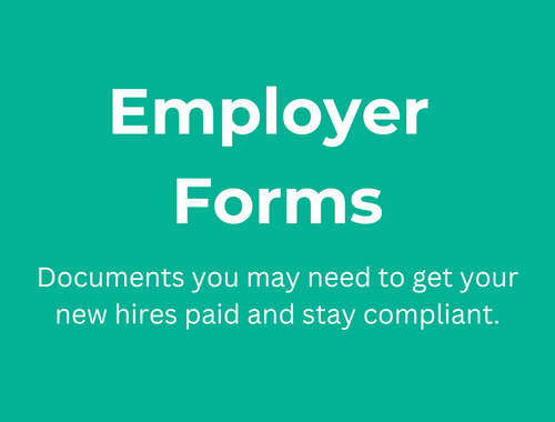 Employer Forms for New Hires