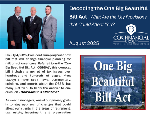 Decoding the One Big Beautiful Bill Act