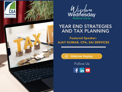 Year End Strategies and Tax Planning