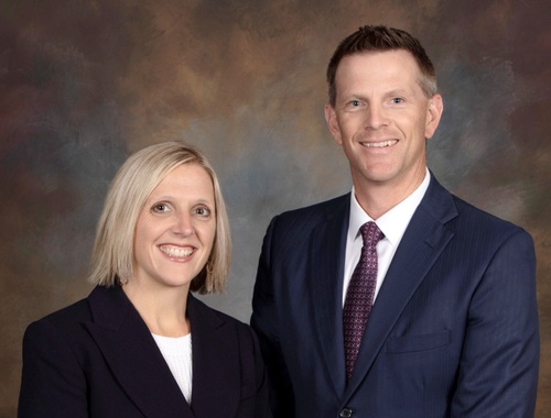 (From left to right) Rachel Widiker, Aaron Widiker, Katie Larsen