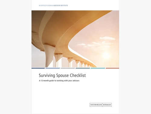 Surviving Spouse Checklist