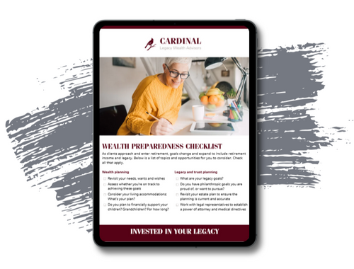 Wealth Preparedness Checklist