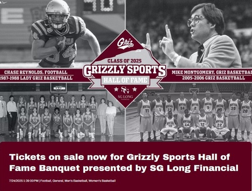 Grizzly Sports Hall of Fame presented by SG Long Financial