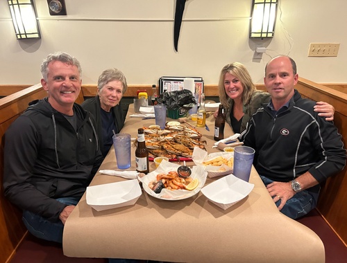 Paul, Carol Will, Bill & Joanna Coffey